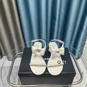 Chanel shoes for Women Chanel sandals White/Pink #B50653 Chanel shoes for Women Chanel sandals White/Pink #B50653