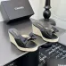 Chanel shoes for Women Sheepskin upper wedge sandals #B53158