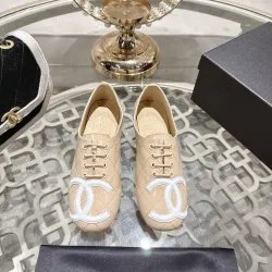 Chanel  Ballet Flats with Logo For Women #B54761