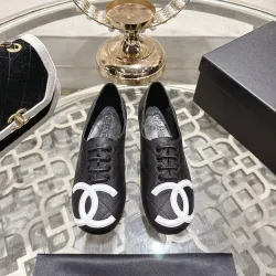 Chanel  Ballet Flats with Logo For Women #B54762
