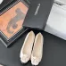Chanel Light Brown Leather CC Camellia Ballet Flats Heel height:1.5cm #B53139