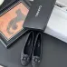 Chanel Light Brown Leather CC Camellia Ballet Flats Heel height:1.5cm #B53139