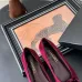 Chanel Light Brown Leather CC Camellia Ballet Flats Heel height:1.5cm #B53139