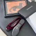 Chanel Light Brown Leather CC Camellia Ballet Flats Heel height:1.5cm #B53139