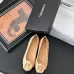 Chanel Light Brown Leather CC Camellia Ballet Flats Heel height:1.5cm #B53139