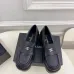 Chanel shoes for Women Chanel Leather Loafers: Timeless Style with Iconic Gold CC Logo White/Black/Brown #B54141