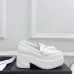 Chanel shoes for Women Chanel Leather Loafers: Timeless Style with Iconic Gold CC Logo White/Black/Brown #B54141