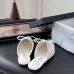 Chanel shoes for Women's Chanel Pumps Mule Chanel Couro Branca Black/White #B54132