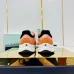 Chanel Denim Suede Calfskin Neon Orange CC Logo Trainers #B53157