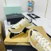 Chanel Denim Suede Calfskin Neon Orange CC Logo Trainers #B53157