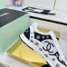 Chanel shoes for Women's Chanel Sneakers Les nouvelles cornes d'argent de Chanel #B53183
