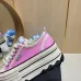 Chanel shoes for Women's Chanel Sneakers Thick sole Pink #B48696