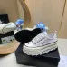 Chanel shoes for Women's Chanel Sneakers Thick sole White #B48690