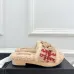 Chanel shoes for Women's Camellia Platform Slippers Heel Height:4cm #B53976