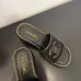 Chanel shoes for Women's Chanel 2023 Interlocking CC Logo Slides #B53144
