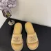 Chanel shoes for Women's Chanel 2023 Interlocking CC Logo Slides #B53144