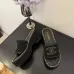 Chanel shoes for Women's Chanel 2023 Interlocking CC Logo Slides #B53144