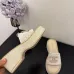 Chanel shoes for Women's Chanel 2023 Interlocking CC Logo Slides #B53144
