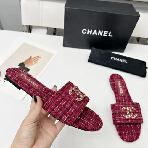 Chanel shoes for Women's Chanel slippers #B50395