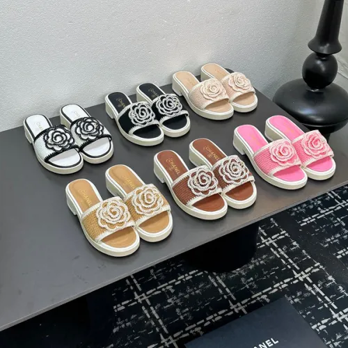 Chanel shoes for Women's Chanel slippers #B51612