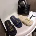 Chanel shoes for Women's Chanel slippers Black/Blue #B47725