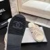 Chanel shoes for Women's Chanel slippers Black/White/Blue #B47708