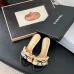 Chanel shoes for Women's Chanel slippers Black/White/Pink #B47720