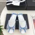 Chanel shoes for Women's Chanel slippers Flat Sandals for women Heel height:4.5cm Black/Pink #B54125