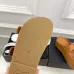 Chanel shoes for Women's Chanel slippers Flat Sandals for women Lola Cruz in leather Heel height:4.5cm Black/Brown/White #B54124