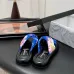 Chanel shoes for Women's Chanel slippers Lambskin Cc Chain Thong Sandal #B54136