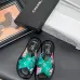 Chanel shoes for Women's Chanel slippers Lambskin Cc Chain Thong Sandal #B54136