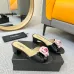 Chanel shoes for Women's Chanel slippers White/Pink/Black/Brown #B47651