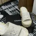 Chanel shoes for Women's Chanel slippers Yellow/Black/White #B47728