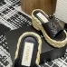 Chanel shoes for Women's Chanel slippers Yellow/Black/White #B47728