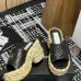 Chanel shoes for Women's Chanel slippers Yellow/Black/White #B47728