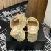 Chanel shoes for Women's Chanel slippers Yellow/Black/White #B47728