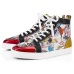 2020 Christian Louboutin red bottoms men women fashion luxury designer shoes spike high top sneakers black white bred grey leather suede flats casual shoe #99896751