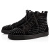 2020 Christian Louboutin red bottoms men women fashion luxury designer shoes spike high top sneakers black white bred grey leather suede flats casual shoe #99896751