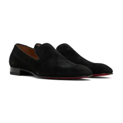 Christian Louboutin Black Dandelion Loafers for Men #999930406