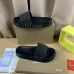 Christian Louboutin CL Men Women's Slippers Black/White #B51593
