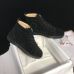 Christian Louboutin Louis Orlato Suede Low/High Top Sneakers Black #999929915
