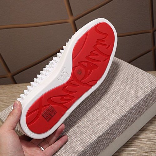 Hot Christian Louboutin Sneakers Red Bottoms Bottom Men Women Fashion High Cut Party Lovers Shoes #99897398
