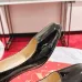 Women's CL Pumps Christian Louboutin Miss Sab 85MM Patent Leather Black Pumps #B53065