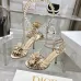 Dior Spring Summer New High-Heel 7.5 cm Sandals  Butterfly  Floral Design   #B63459