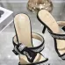 Snake Print Dior Style High Heel Mule Sandals for Women 8.5cm #B63461