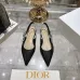 Dior Shoes Dior pointed toe flat high heel sandals #B53124