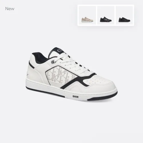 Dior Men's Sneakers B27 Uptown Low-Top Sneaker White and Black #B59179