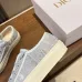Dior Style Oblique Embroidered Sneakers Mesh Breathable Women Shoes #B66188