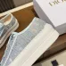 Dior Style Oblique Embroidered Sneakers Mesh Breathable Women Shoes #B66191