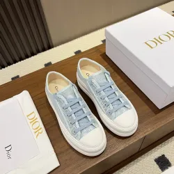 Dior Style Oblique Embroidered Sneakers Mesh Breathable Women Shoes #B66191